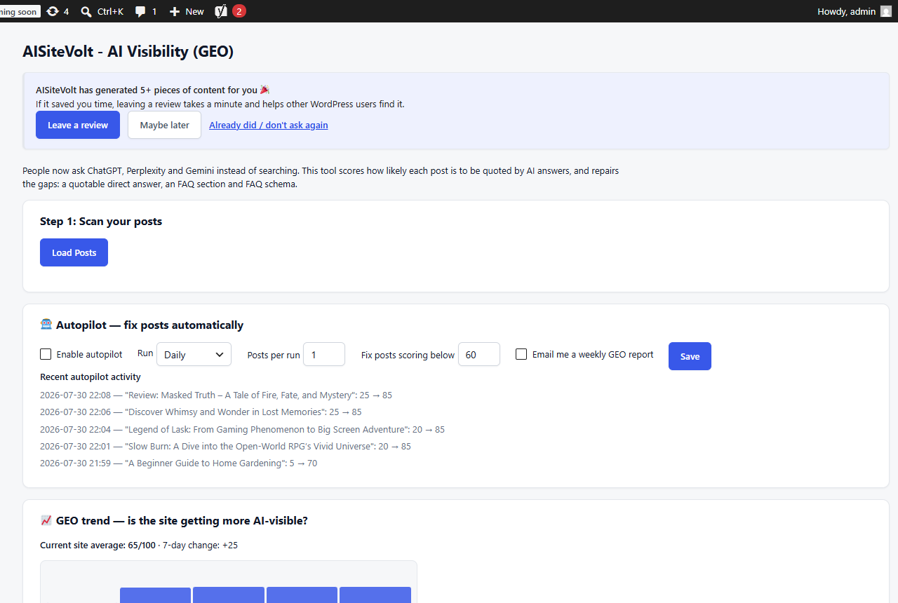 AI Visibility (GEO)