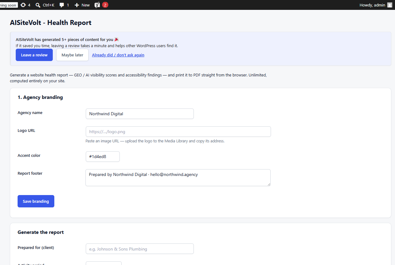 Health Report